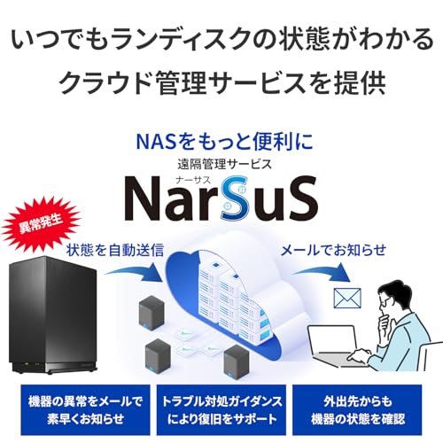 LAN DISK 2ドライブ ネットワークHDD 5
