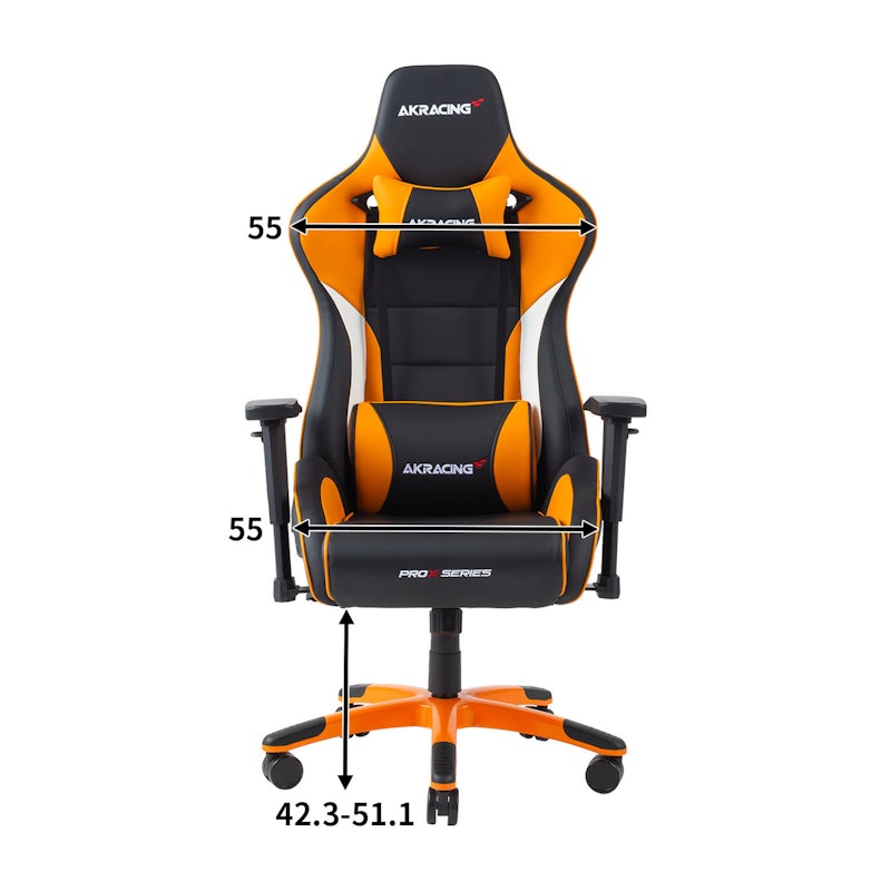 AKRacing Pro-X V2 ゲーミングチェア AKR-PRO-X/ORANGE/V2を検証 AKRacing Pro-X V2 ゲーミングチェア AKR-PRO-X/ORANGE/V2を検証