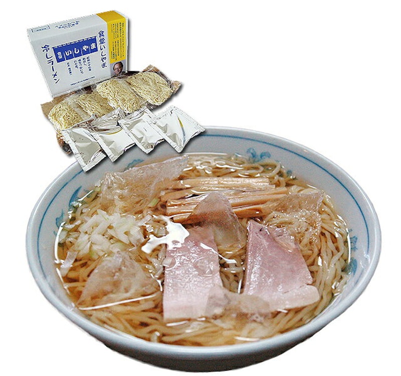 食堂いしやまの冷やしラーメン 1