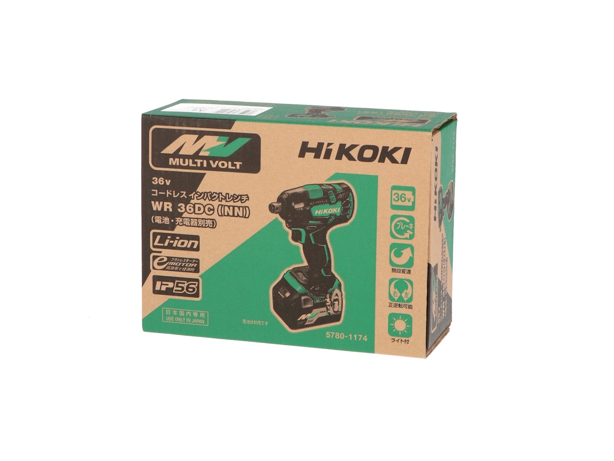 HIKOKI コードレスインパクトレンチ WR36DC(NN)をレビュー HIKOKI コードレスインパクトレンチ WR36DC(NN)をレビュー