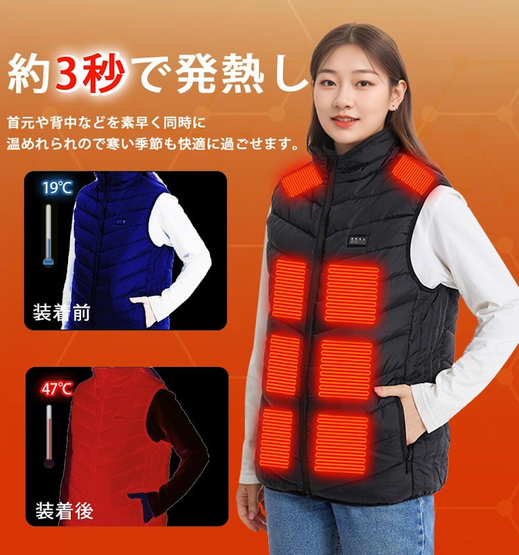 電熱ベスト 6