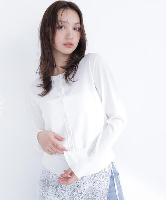 レーヨンナイロンカーディガン 3