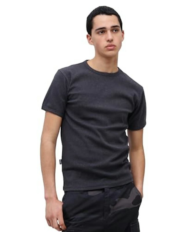 DAILY RIB CREW NECK T-SHIRT 1