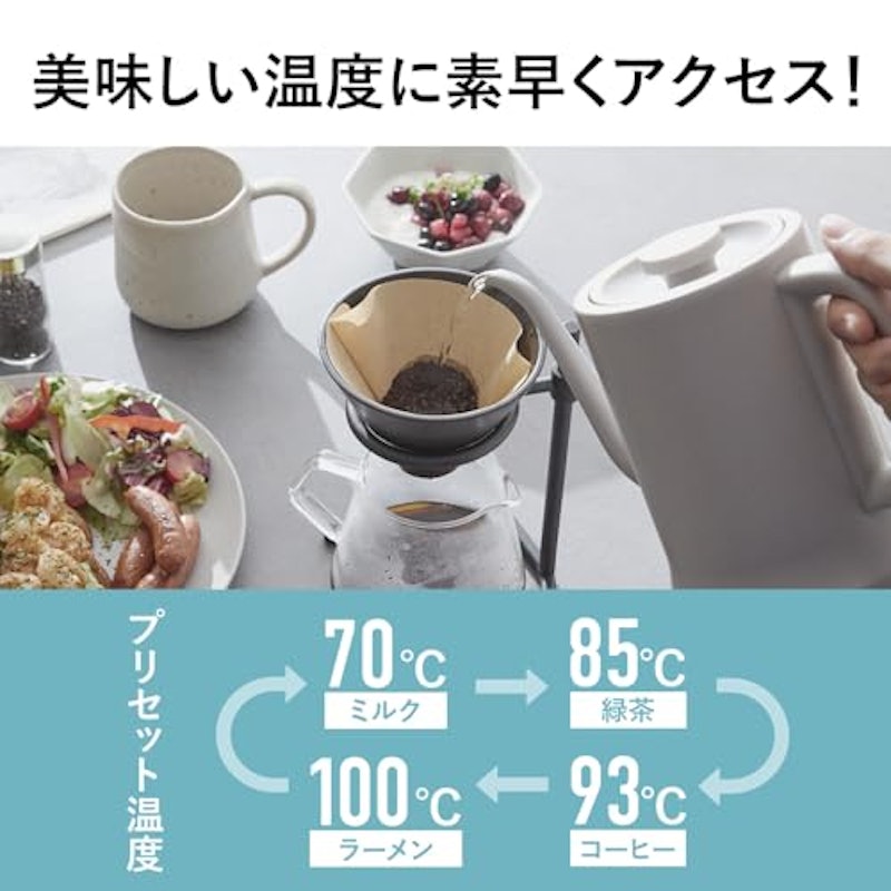 電気カフェケトル 2