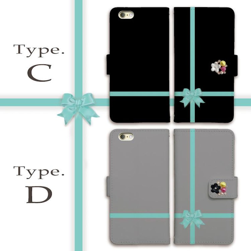 手帳型iphoneケース 4