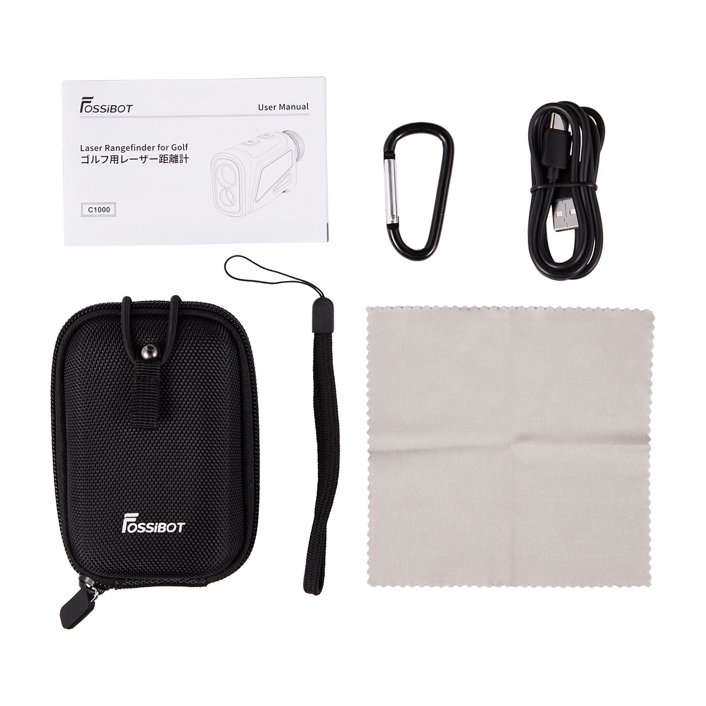 FOSSiBOT ゴルフレーザー距離計 C1000を検証レビュー！ゴルフ用