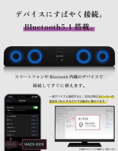 ワイヤレススピーカー ユニゾンネオン 2