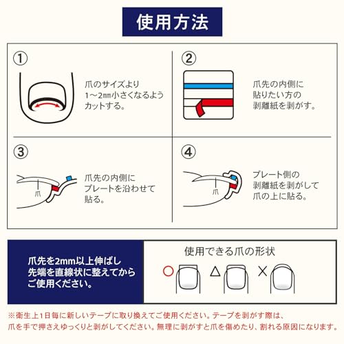 巻き爪テープ 爪先用 6