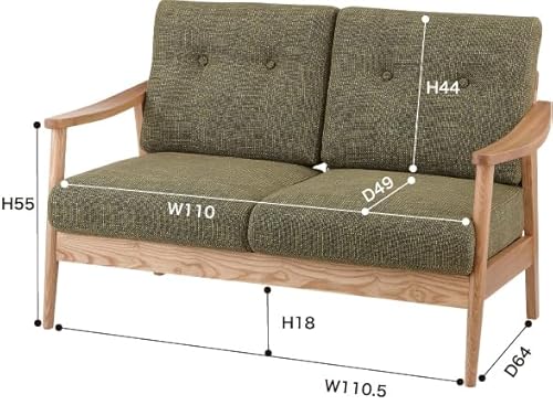 2人掛けの北欧ソファーのおすすめ人気ランキング【2026年2月】 | マイ
