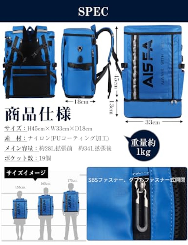 リュック 3