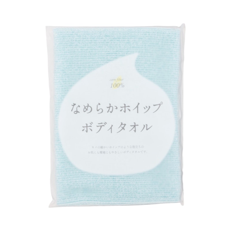 なめらかホイップ ボディタオル 1