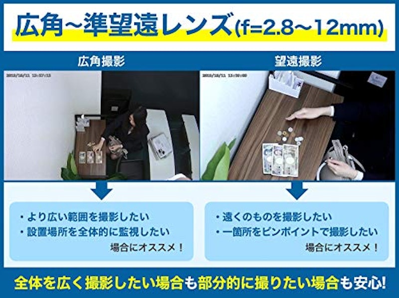 AHD屋内用ドーム型ワンケーブルカメラ 3