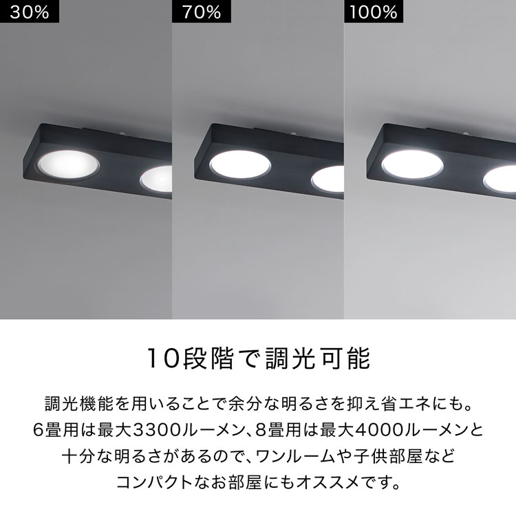 シーリングライト 6