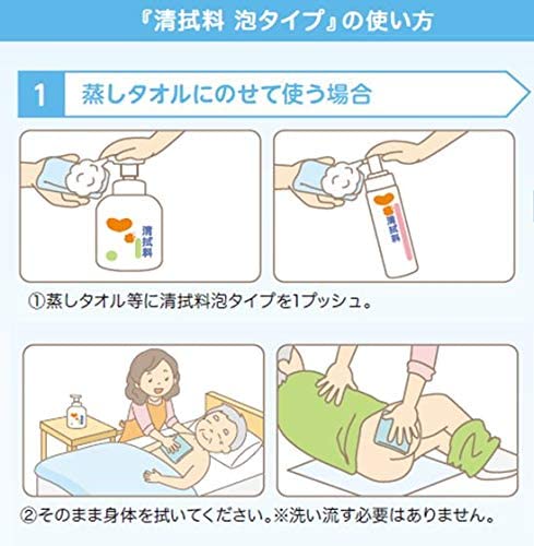 泡でさっぱりからだふき 2