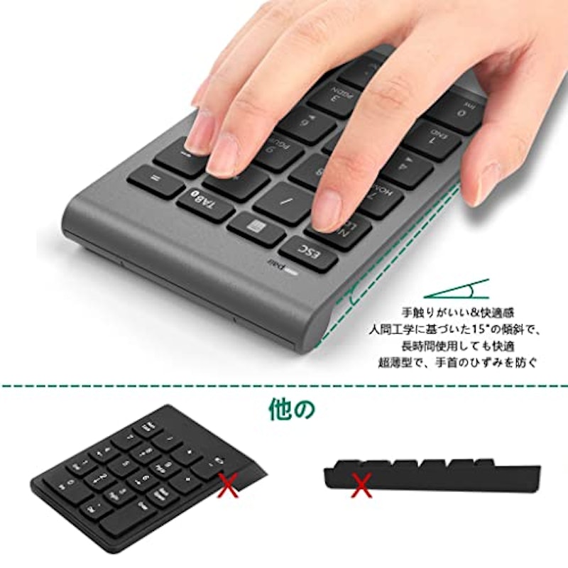 テンキー 4