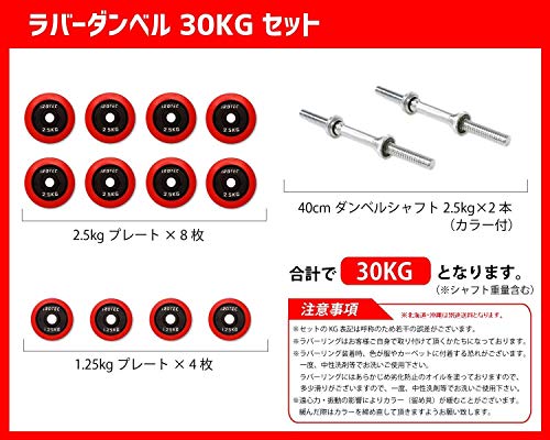ラバーダンベル 3
