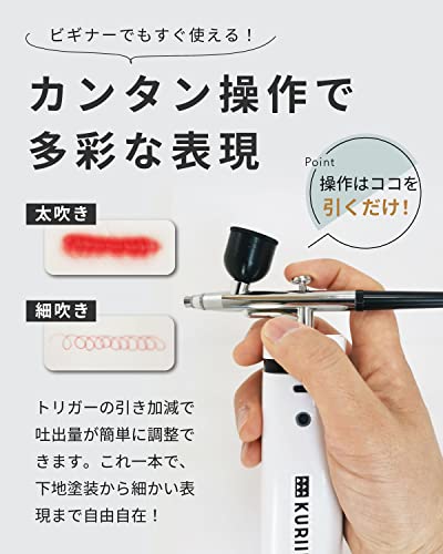充電式エアブラシ 3