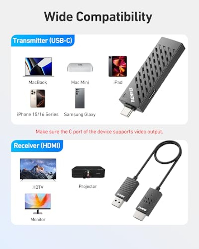 USB-C送信機・HDMI受信機キット 8