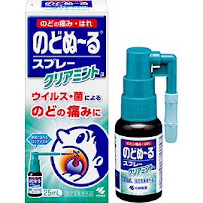 のどぬ~るスプレー クリアミント 1