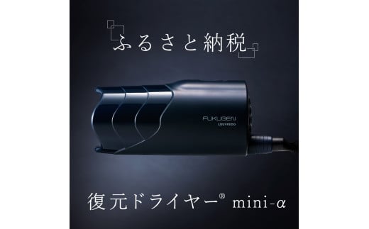 復元ドライヤーmini-α 1
