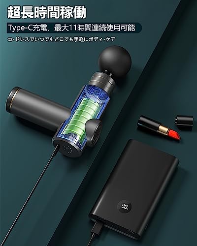 【未使用新品】マッサージガン/筋膜リリース ZYZYZK 筋膜リリースガンを検証レビュー！マッサージガンの