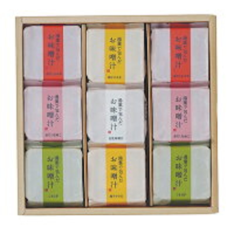 湯葉で包んだお味噌汁 9個箱 2