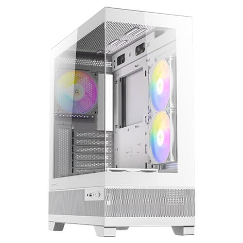 ミドルタワーPCケース ATX対応 Amazon.co.jp: ゲーミングPC用ミドルタワーケース，合金鋼製，白，M