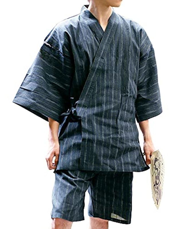 綿麻甚平