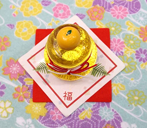 鏡餅 硝子飾り 4