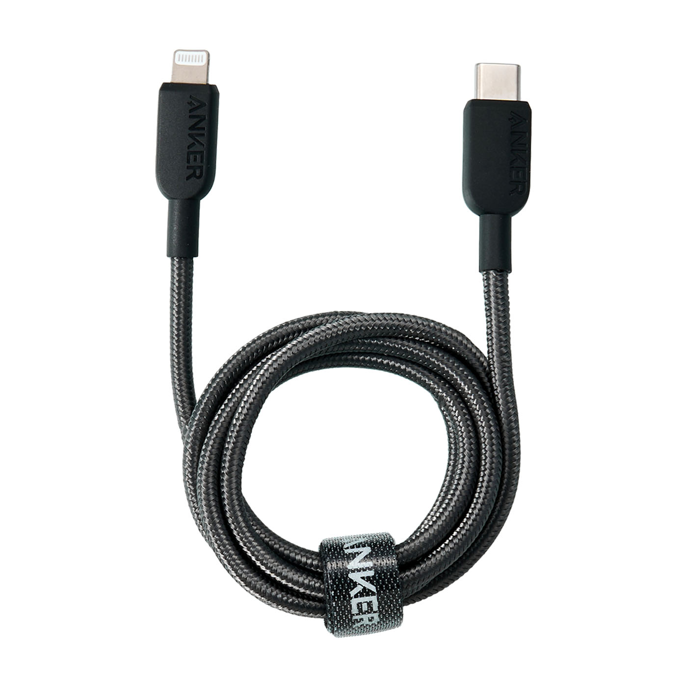 Anker 310 高耐久ナイロン USB-C & ライトニング ケーブル 1