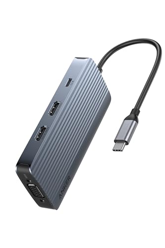 6-in-1　スーパーマルチポート　ドッキングステーション Anker PowerExpand 13-in-1 USB-C Dock ドッキングステーション