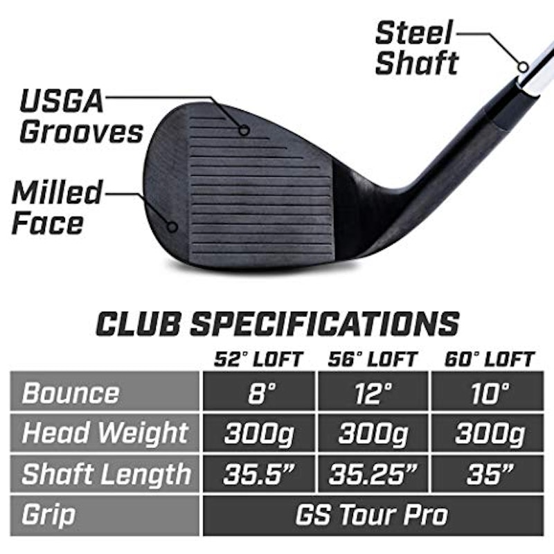 Tour Pro ゴルフウェッジセット 2