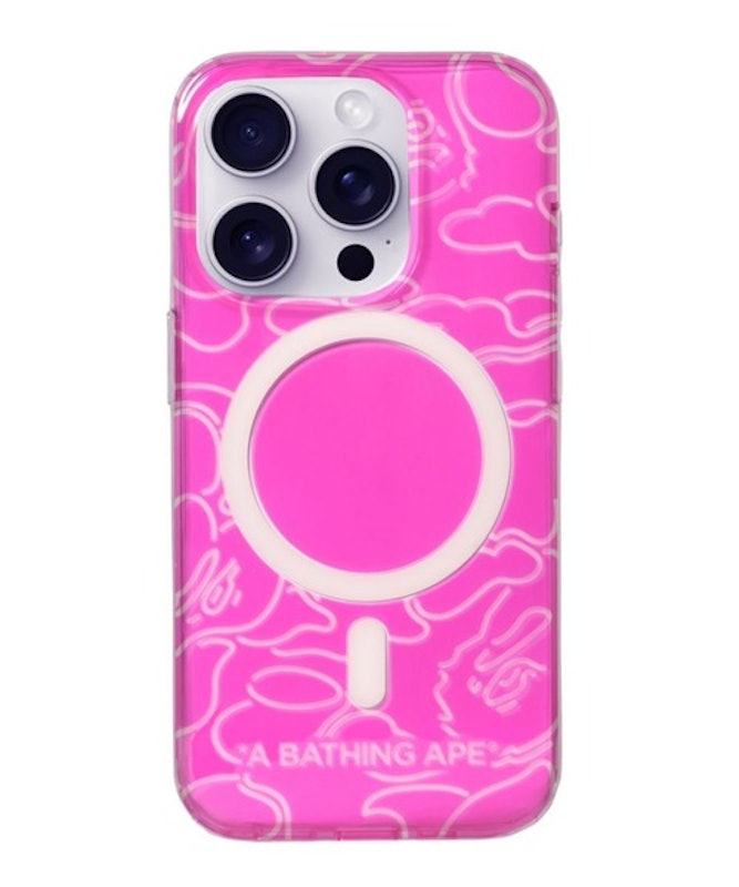 NEON CAMO IPHONE 15 PRO CLEAR CASE M 2