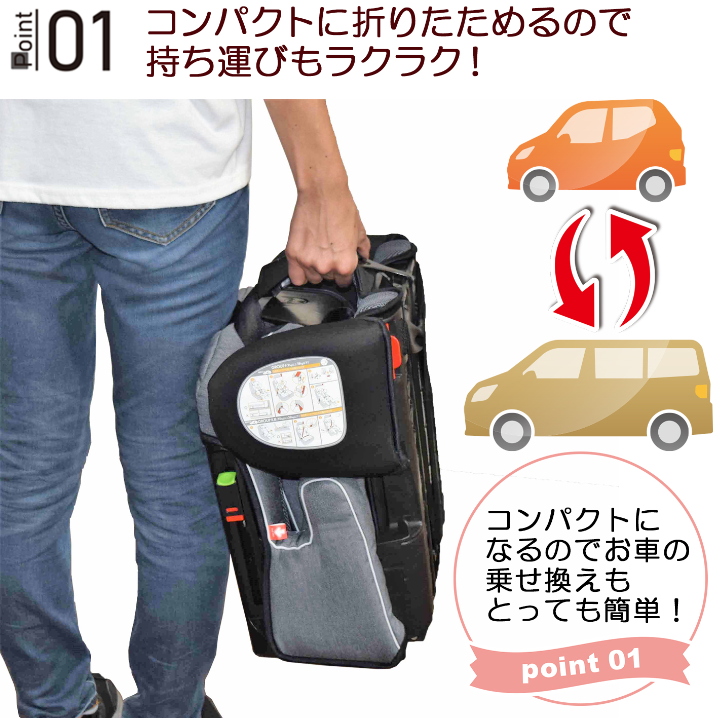 MCポータブルカーシートⅡ 5