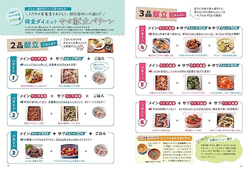 ずぼらやせ!瞬食ダイエットつくりおき&スピード10分おかず152 4