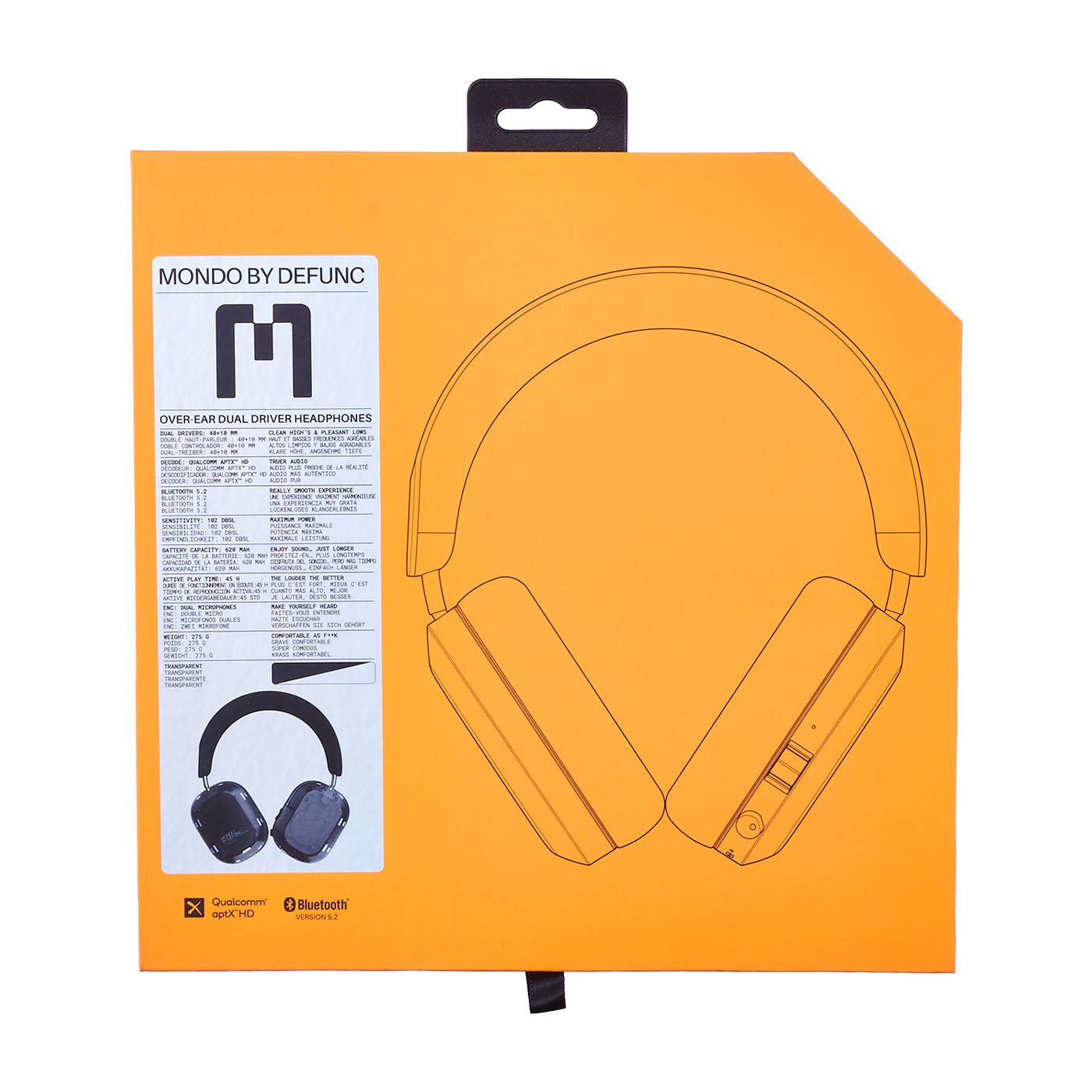 ワイヤレスヘッドホン Over Ear Headphones 9