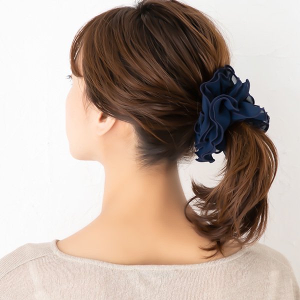 シフォンドレープシュシュ 4