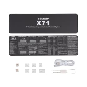 YUNZII X71 メカニカルゲーミングキーボードの口コミ・評判を元に検証してメリット・デメリットを徹底レビュー 4