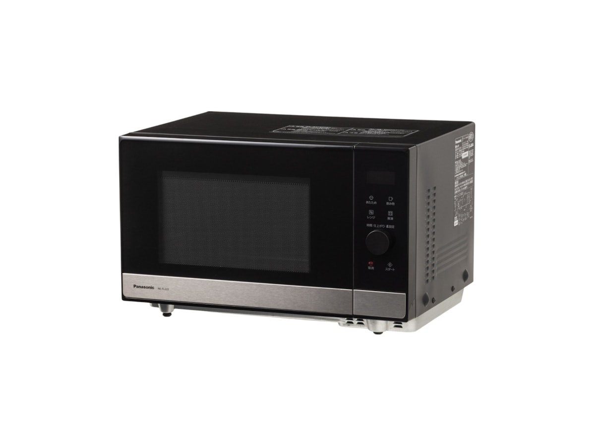 【美品】2022年製 Panasonic NE-FL222-K 黒 パナソニック 単機能レンジ NE-FL222をレビュー!クチコミ・評判