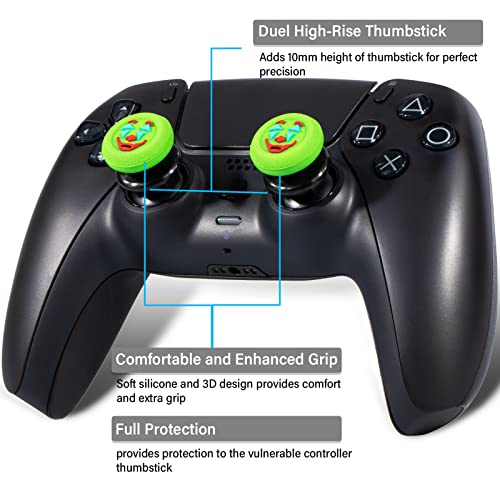 FPS サムスティックエクステンダー&テクスチャラバーシリコングリップカバー 2