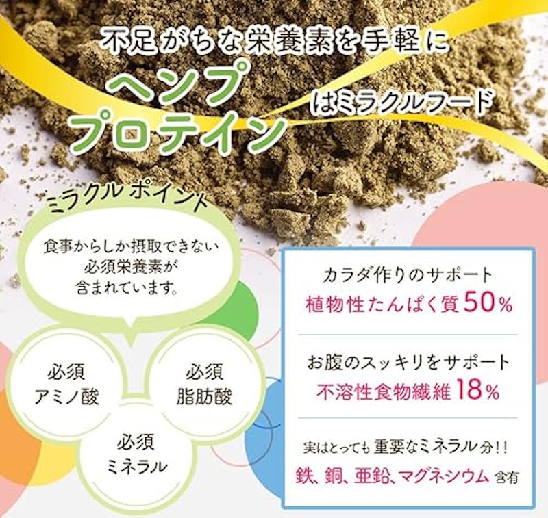 有機ヘンププロテインパウダー 2