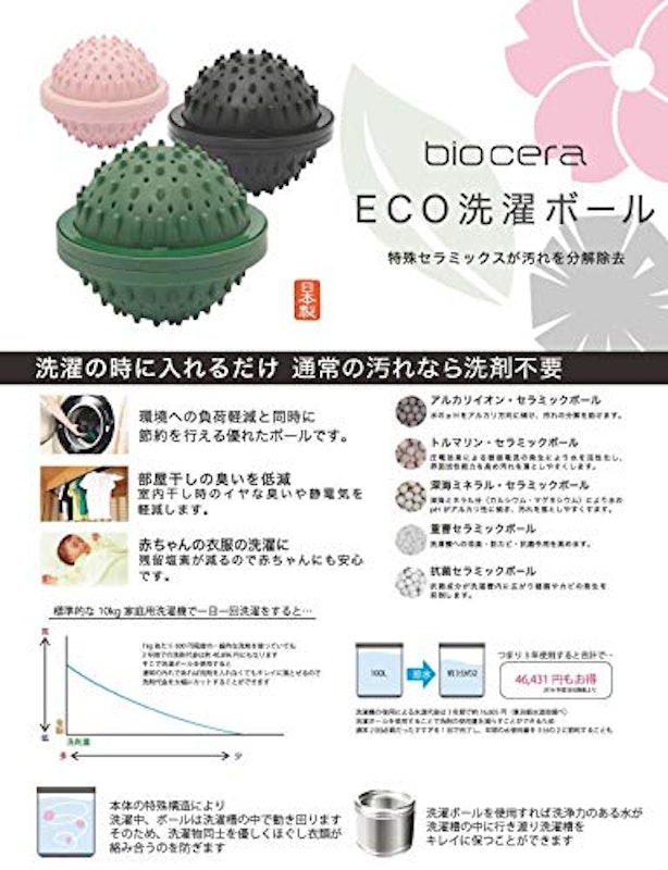 bio cera ECO 洗濯ボール 2