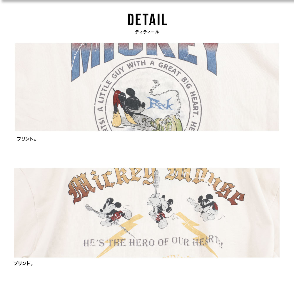 ミッキーマウス バンドTシャツ 3