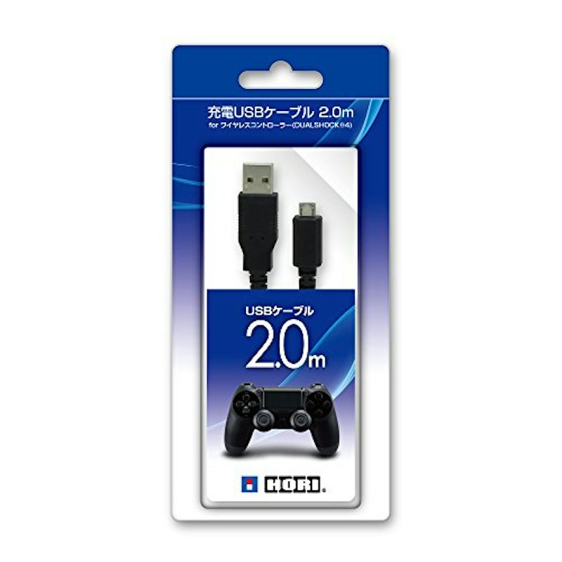 充電USBケーブル for ワイヤレスコントローラー DUALSHOCK4 1