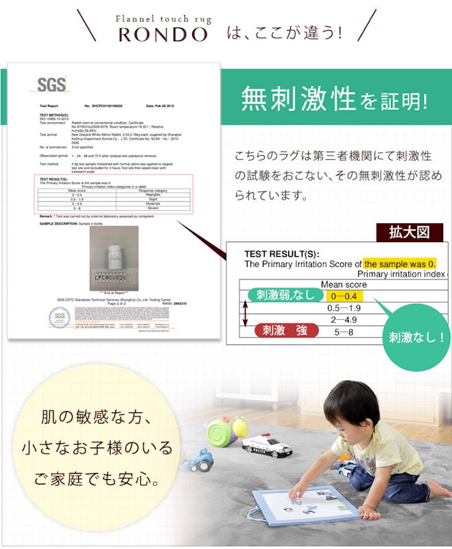 洗える軽量フランネルラグ 4