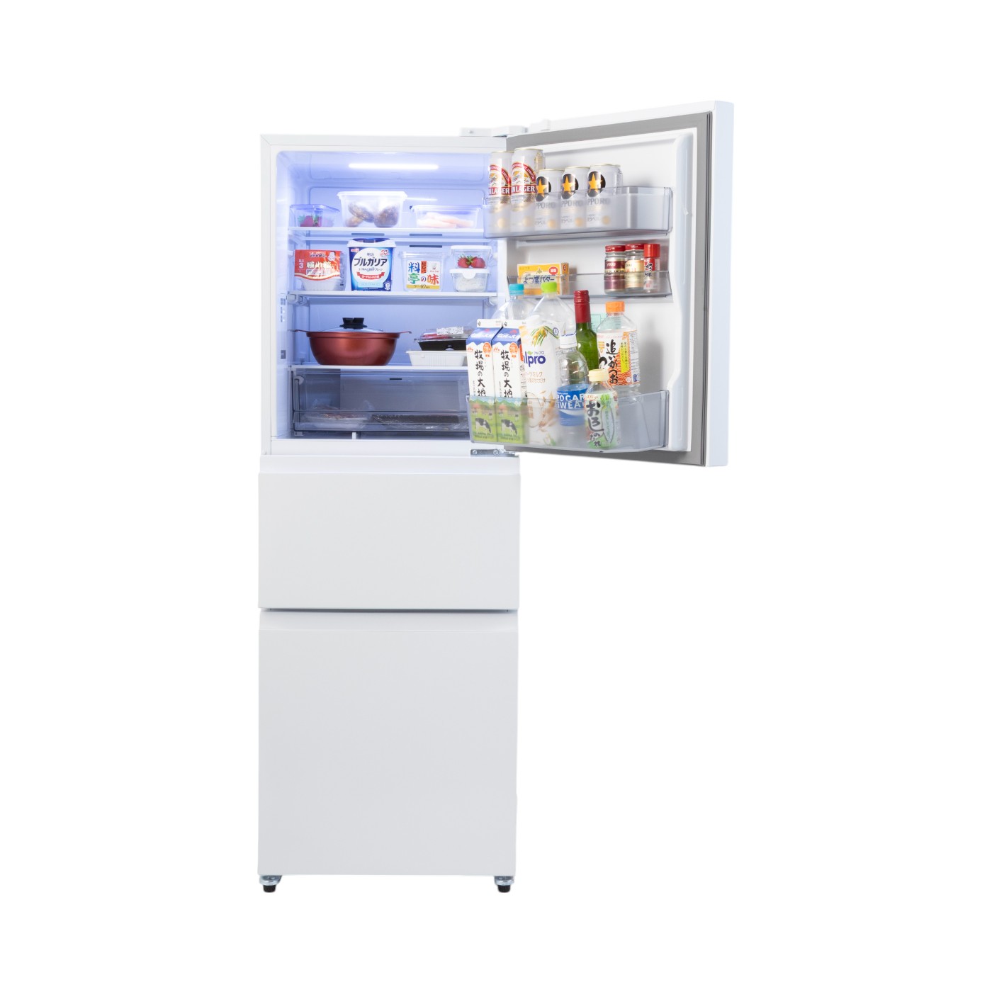 Hisense HR-D295KW 冷蔵庫 ホワイト 295L 2025年製 HR-D295KW/KB | ハイセンスジャパン株式会社