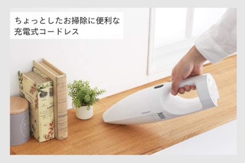 ツインバード コードレスハンディークリーナー 2