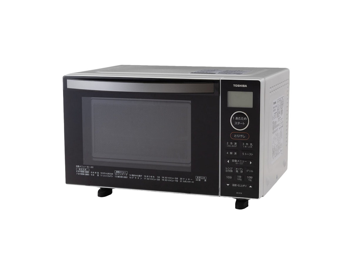在庫処分#25 電子レンジ TOSHIBA ER-X18(W) 2022年製 東芝 オーブンレンジ ER-X18をレビュー!クチコミ・評判をもとに