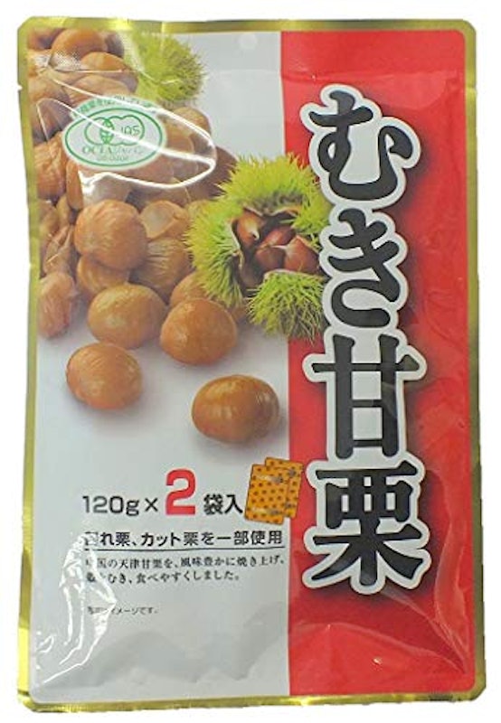 無添加 有機むき甘栗 1