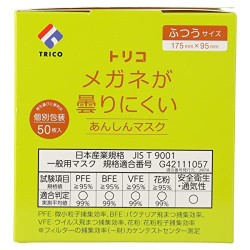 メガネが曇りにくいあんしんマスク 3